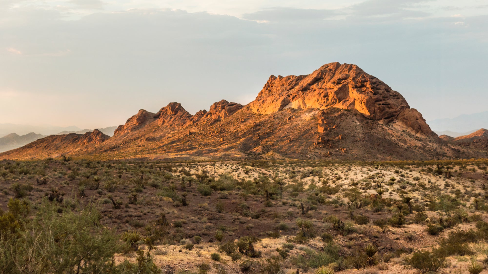 the rugged Nevada desert