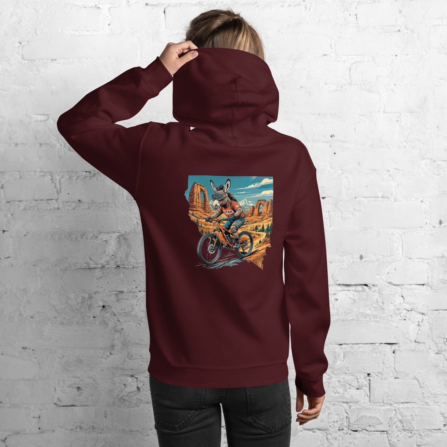 WOMENS UTAH SHREDDER HOODIE