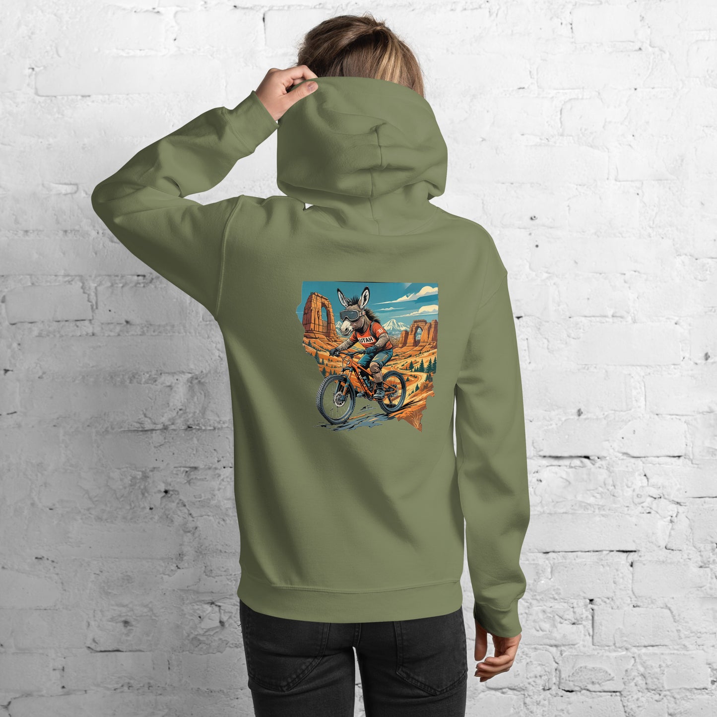 WOMENS UTAH SHREDDER HOODIE